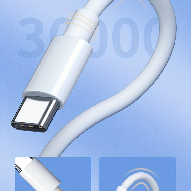 Chargeur Apple Câble de charge rapide à double tête Type-c et