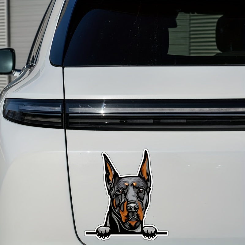 Doberman sales car stickers