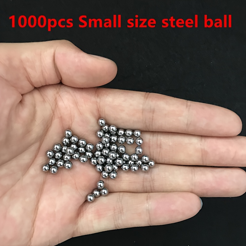 1000pcs/pack Boules En Acier Au Carbone Élevé 3mm (0,12 Pouce) 3,5mm (0,14  Pouce) 4mm (0,16 Pouce) 4,5mm (0,18 Pouce) Accessoires De Matériel  Industriel Accessoires De Roulement De Bicyclette Balle En Acier De