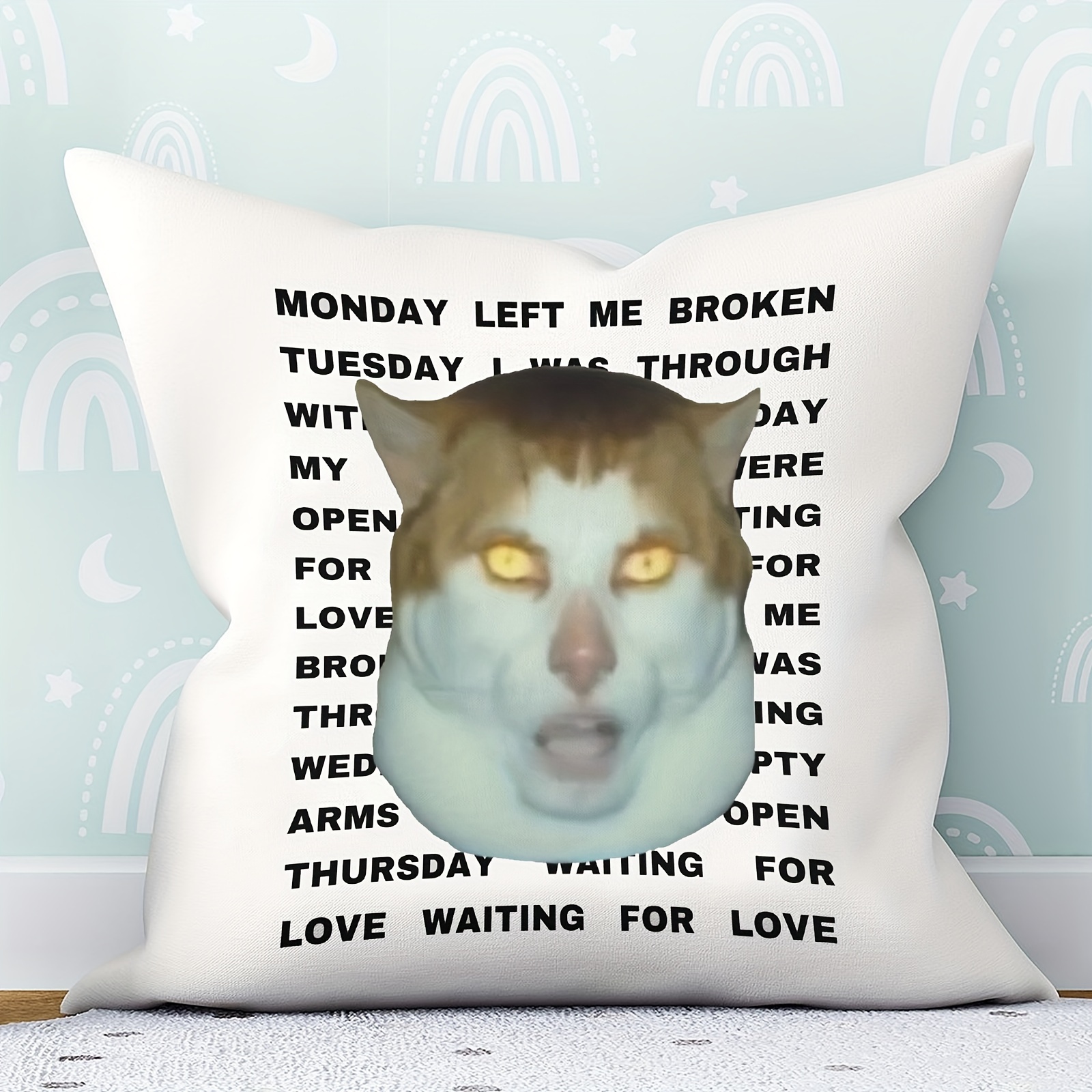 HOT Cat Meme Cat Smile Hoodie Cat Meme Felpa Meme Generic