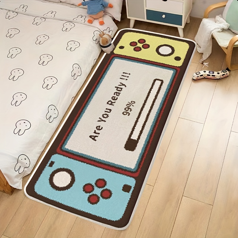Acheter Tapis de joueur 3D contrôleur de jeu de dessin animé tapis moderne  tapis de jeu pour garçons pour salon chambre à coucher tapis pour enfants  tapis coloré décor