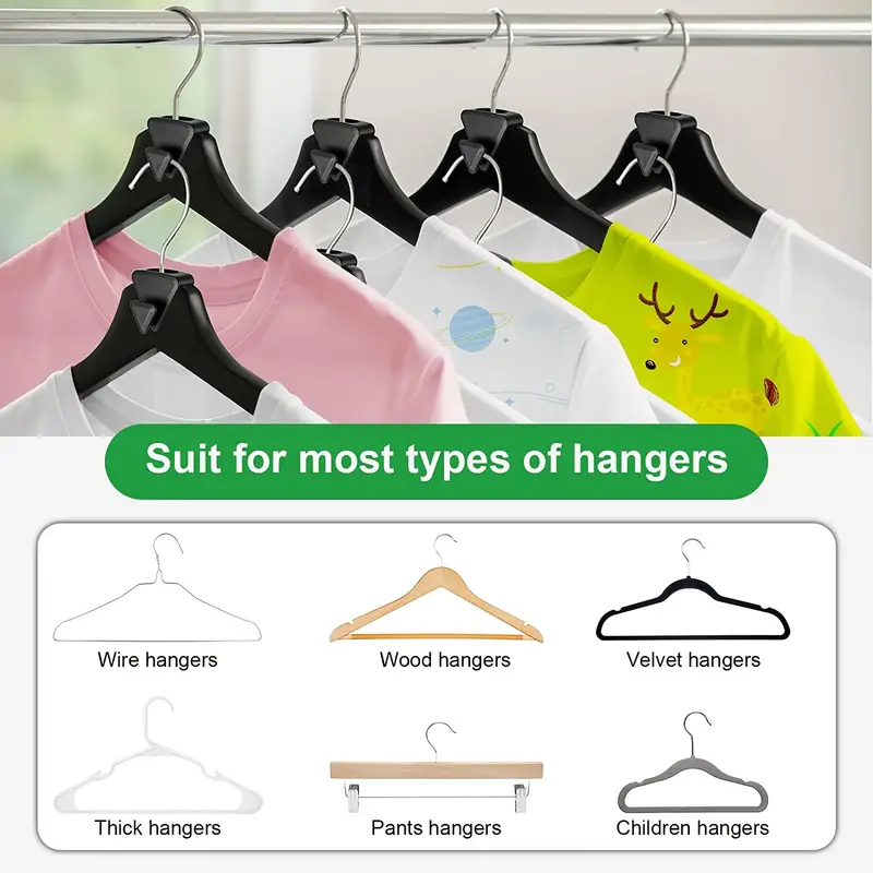 30/20/10pcs Mini Clothes Hanger Connector Hooks Heavy Duty Cascading  Organizer Holder Closet Wardrobe Space Saving Extender Clip
