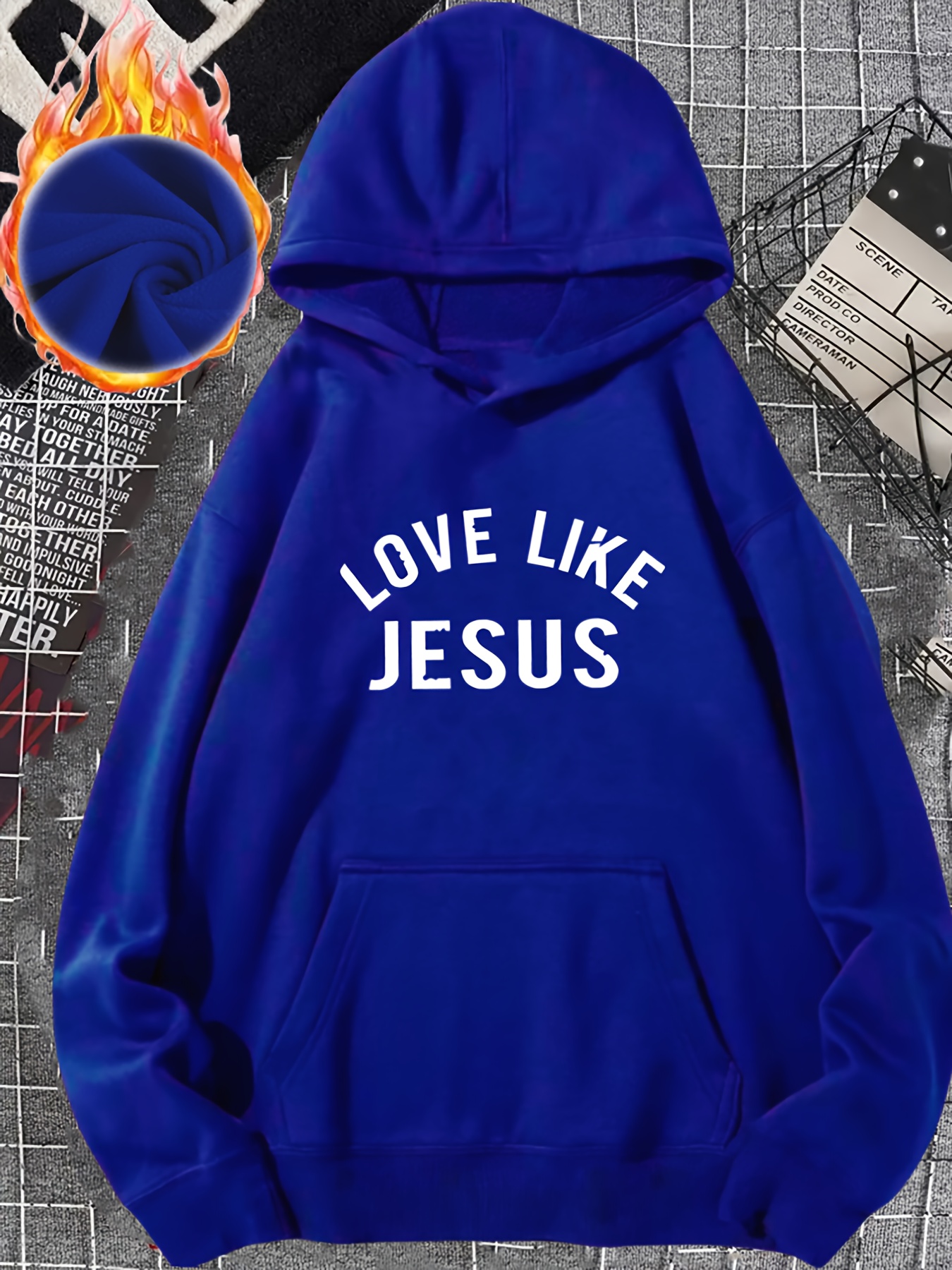 Love Like Print Hoodie Cool Hoodies Kids Boy s Casual Temu