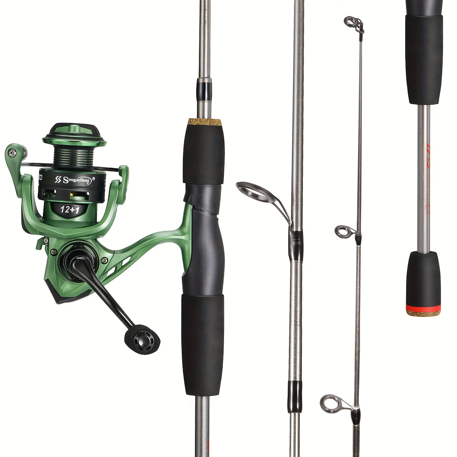 13 Fishing Rod Reel Combos - Casting Fishing Combos 5 Section