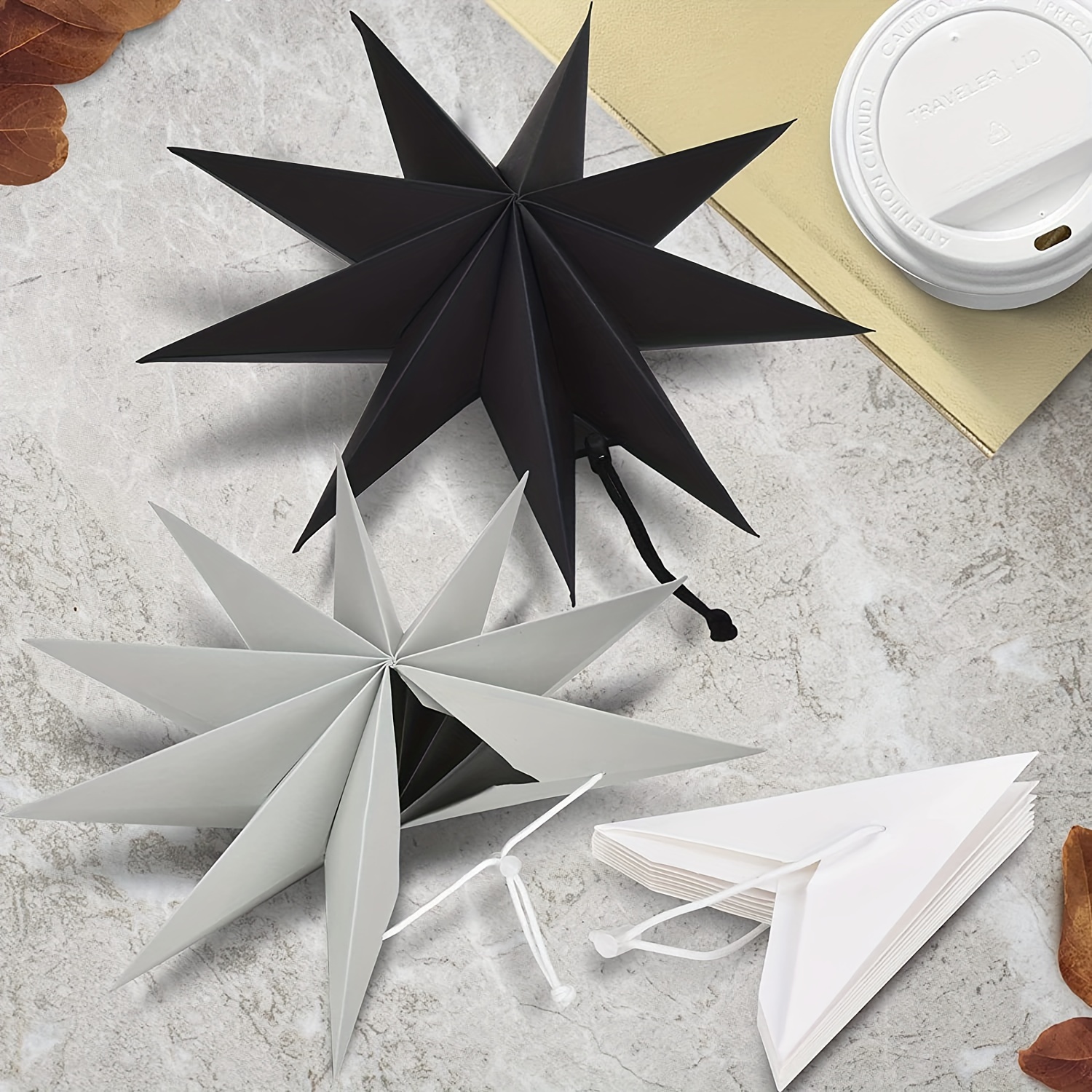 Origami pour les fêtes : l'étoile à cinq branches