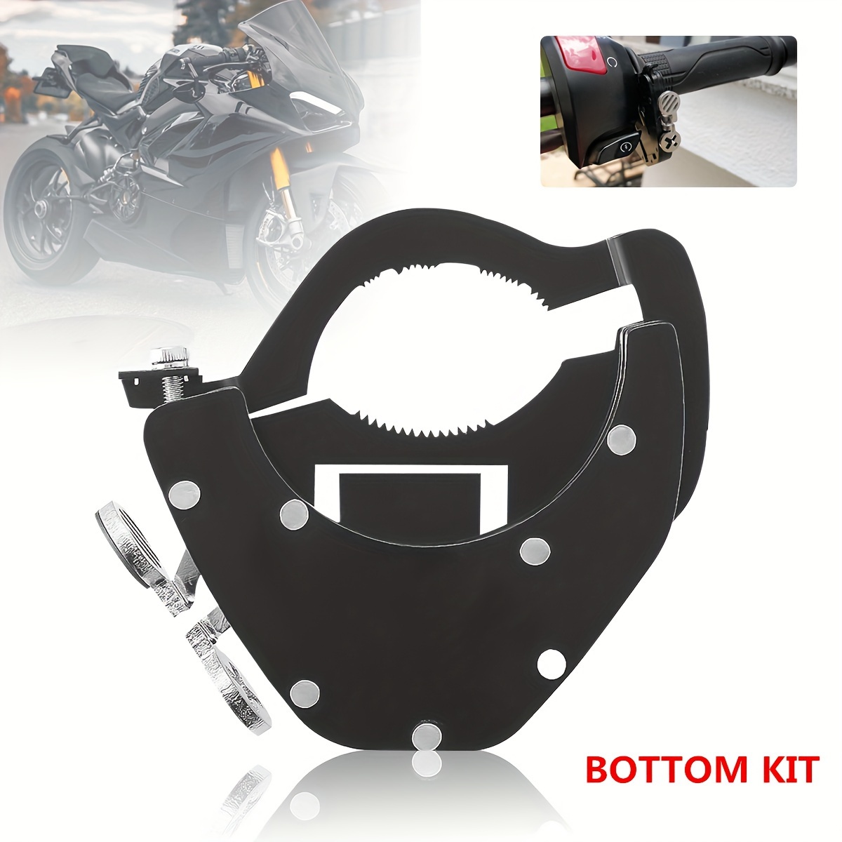 

Universal Motorcycle Cruise Control Throttle Assist Motorbike Handlebar Lock Bottom Kit For For For For Honda For Kawasaki