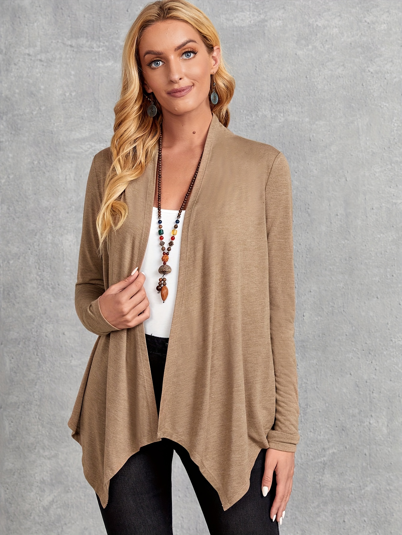 Long on sale asymmetrical cardigan