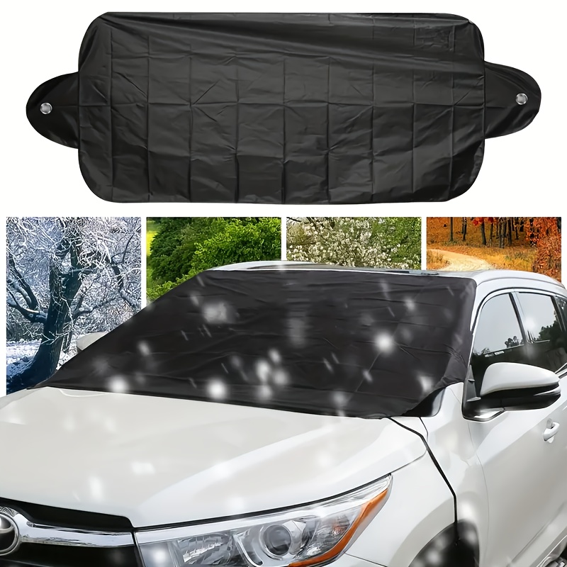 Extra Large Windshield Snow Ice Cover Fit Car Winter Frost - Temu