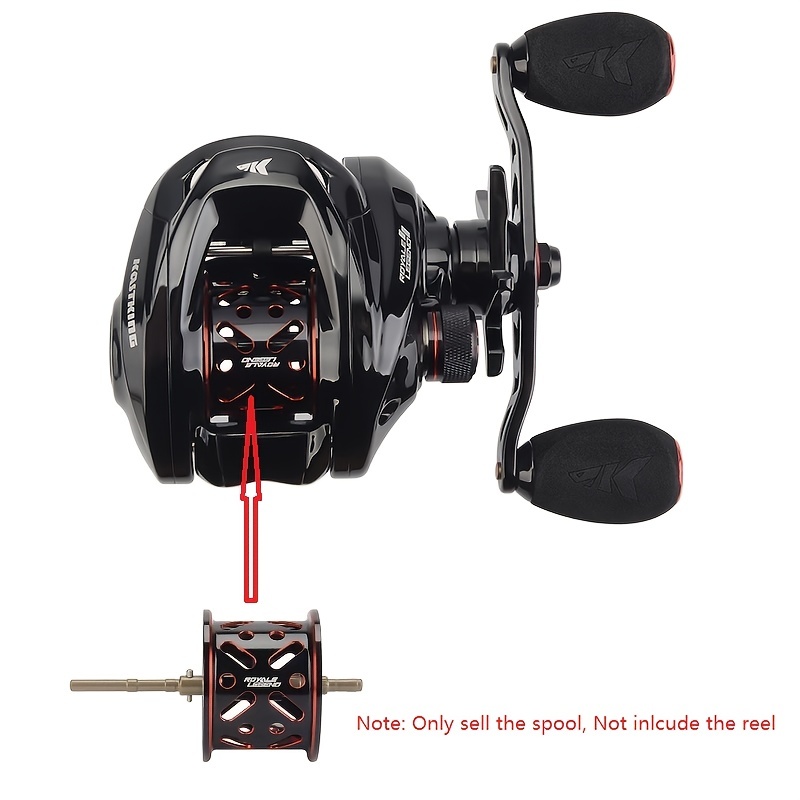 Upgrade Your Fishing Reel with *'s Finesse Spool - Perfect for Royale  Legend II/ Crixus ArmorX/ Crixus Baitcasting Fishing Reel!