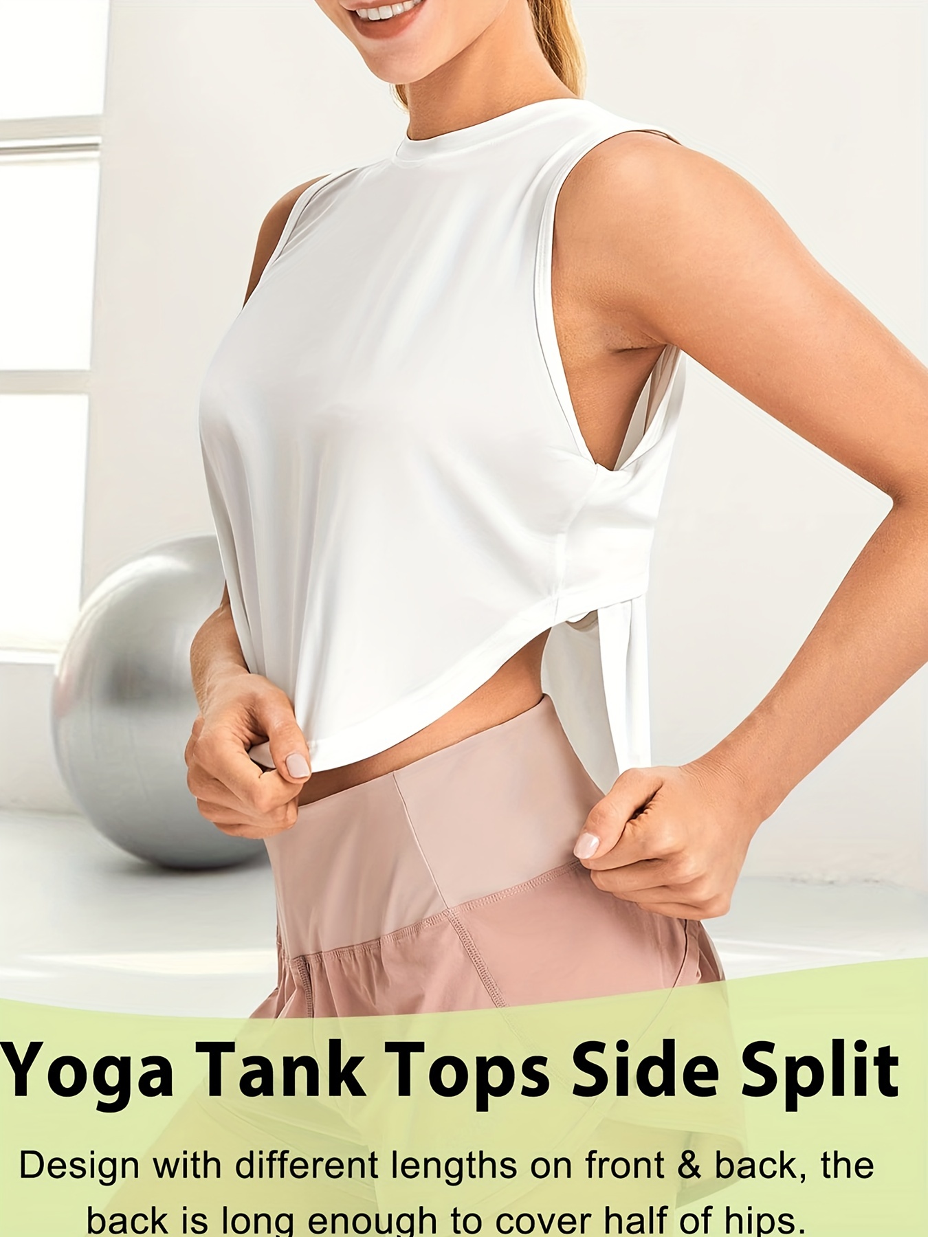 Yoga Tank Tops - Temu