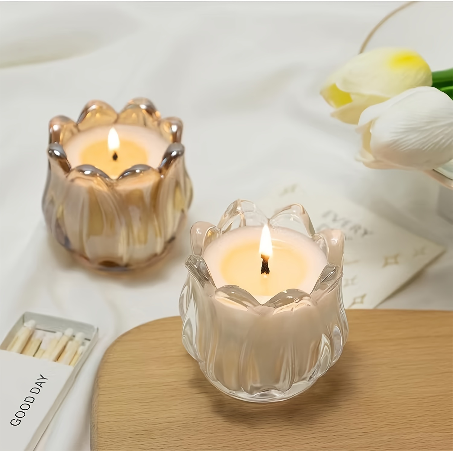 Wedding Table Desk Candle Holder Votive Pillar Candle Stand Candlestick