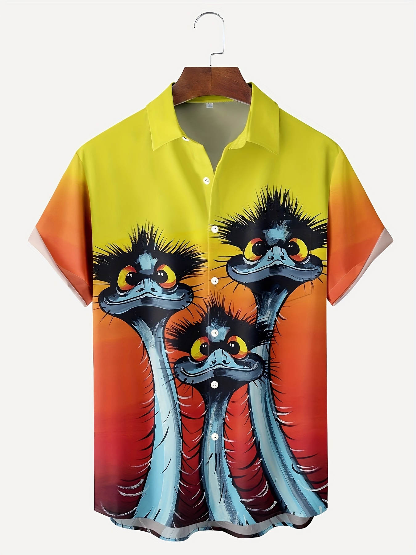 Funny short sleeve button down clearance shirts