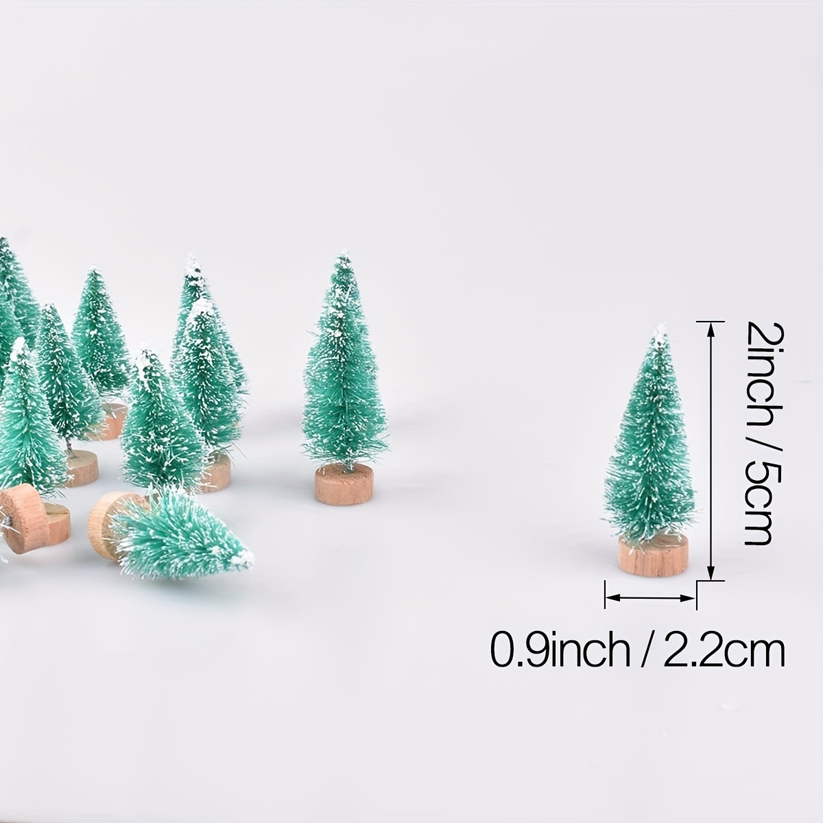 6pcs Mini Christmas Trees, Artificial Christmas Mini Bottle Brush Trees  Tabletop, Christmas Decoration Trees Xmas Holiday Decor - AliExpress