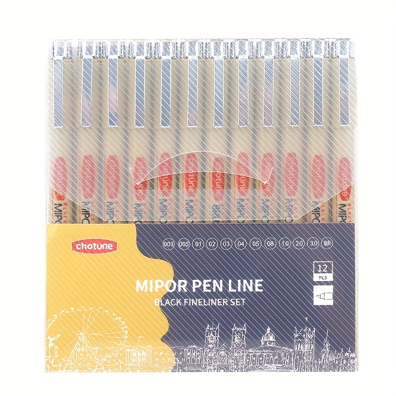 Sakura Fine Line Pen Waterproof Needle Tip Pen Hand painted - Temu