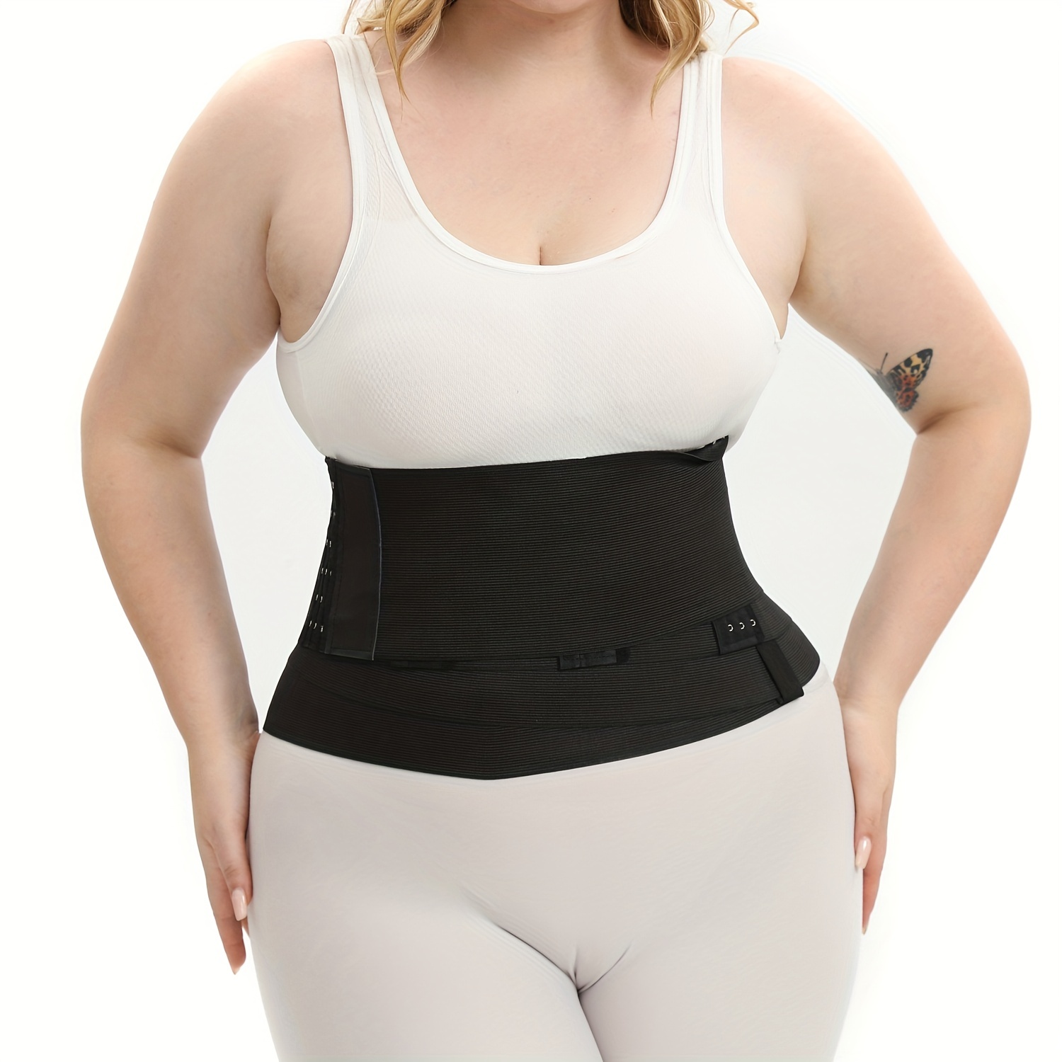 Waist Trainer For Women, Lower Belly Fat Waist Wrap, Plus Size Bandage  Waist Trimmer Belt, Plus Size Women Clothing - Temu Philippines