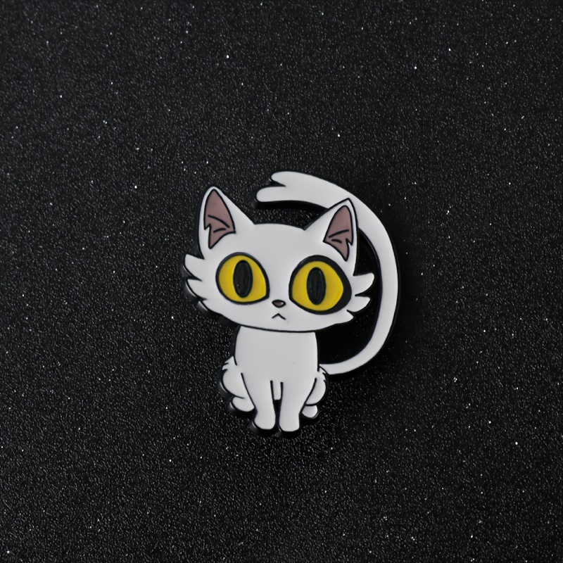 Knife Cat Pin