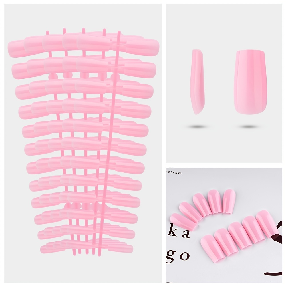 Y2K Square Press On Nails Full Coverage Acrylic False Nails