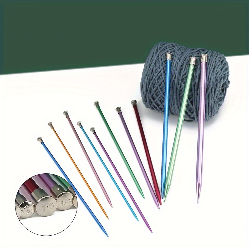 Color Single ended Knitting Needles Knitting Tools Large And - Temu