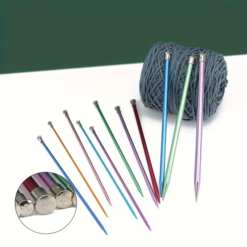 Color Single-ended Knitting Needles, Knitting Tools, Large And