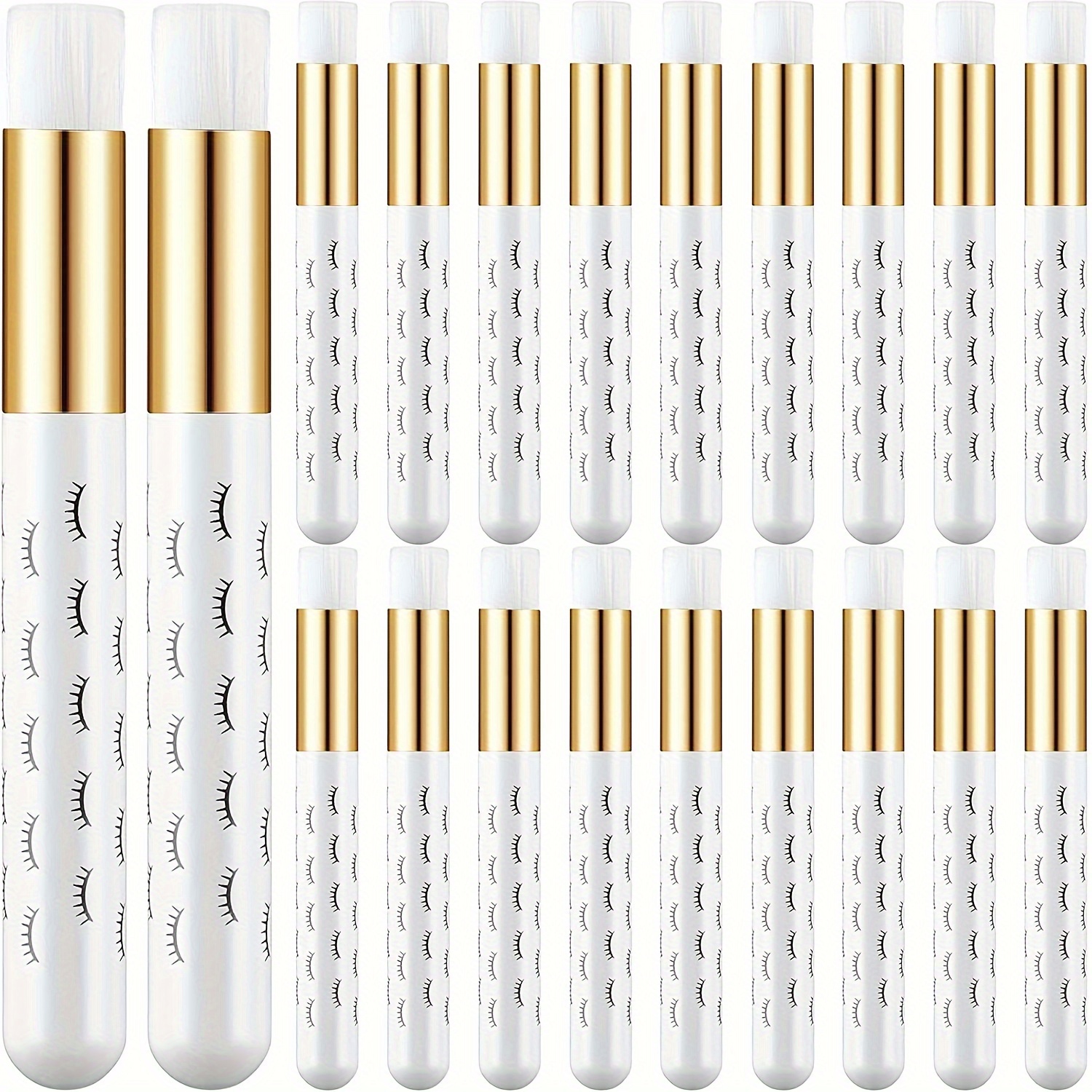 

20 Pieces Lash Cleaning Brushes Lash Shampoo Brushes Eyelash Extension Cleansing Brushes Nose Pore Deep Cleaning Brush Peel Off Blackhead Brush Cosmetic Makeup Lash Cleanser Brushes