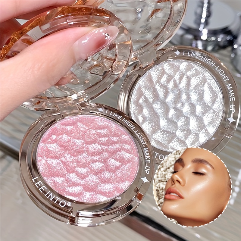 

Highlighter Powder Glossy Glitter Highlight Contour Palette Natural Gloss Contour Concealer Long Lasting And Lightweight Facial Makeup