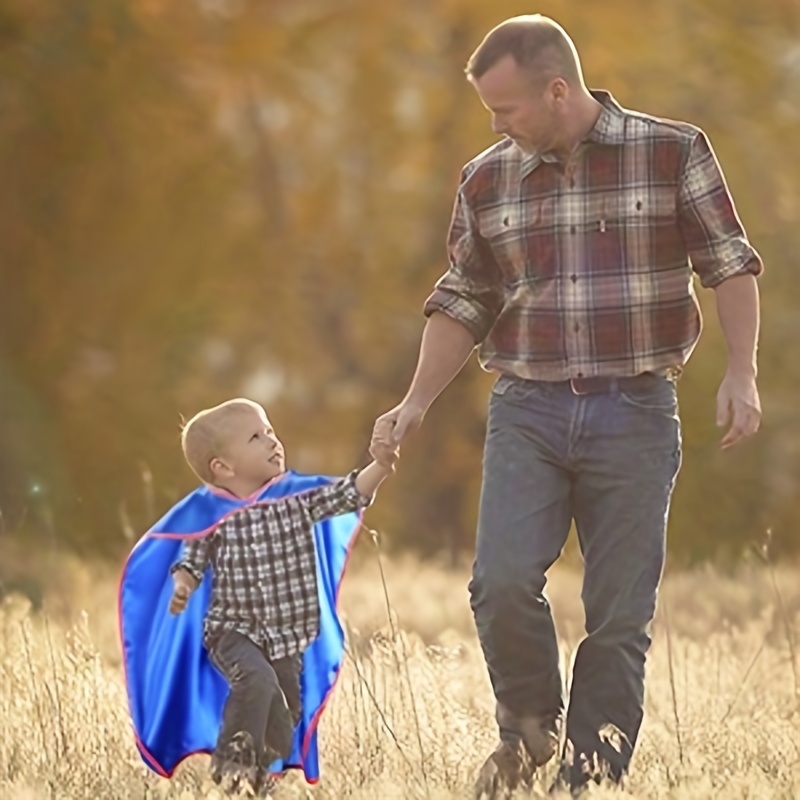 Capas Máscaras Colores Sólidos Superhéroes Niños Hombres - Temu