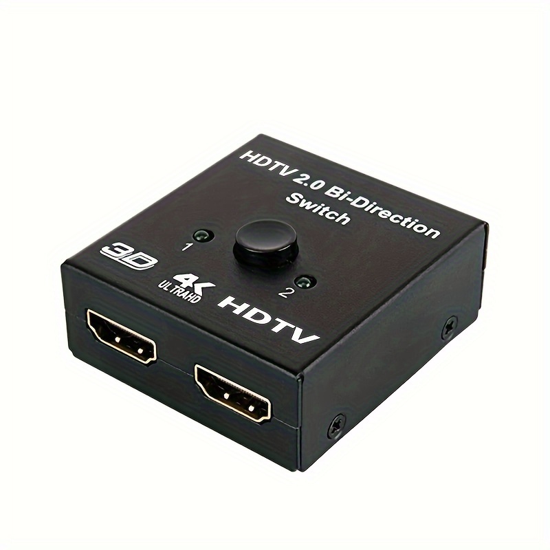 Commutateur HDMI 4k 60hz, commutateur HDMI bidirectionnel 2