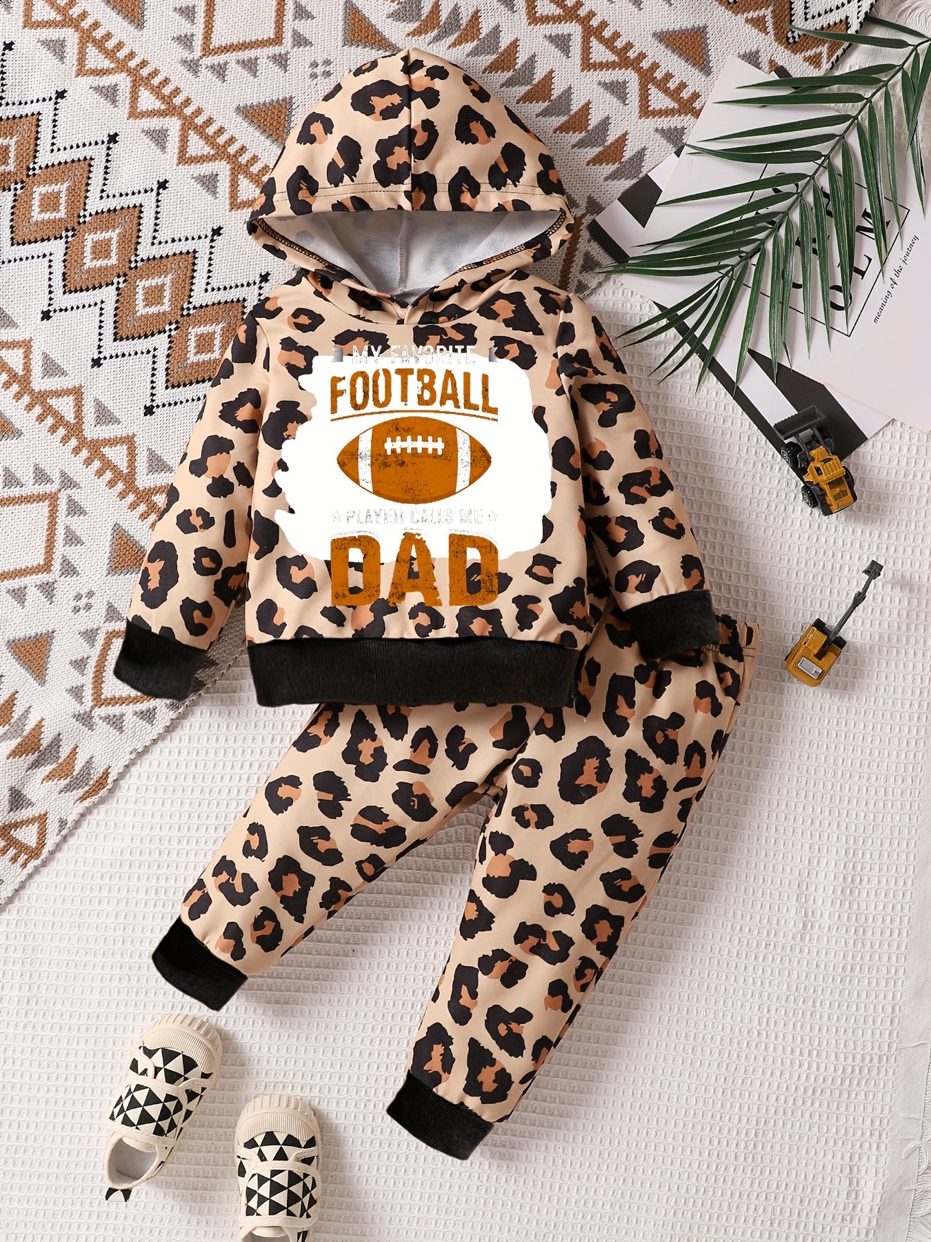 boys nfl graphic popover hoodie, boys tops