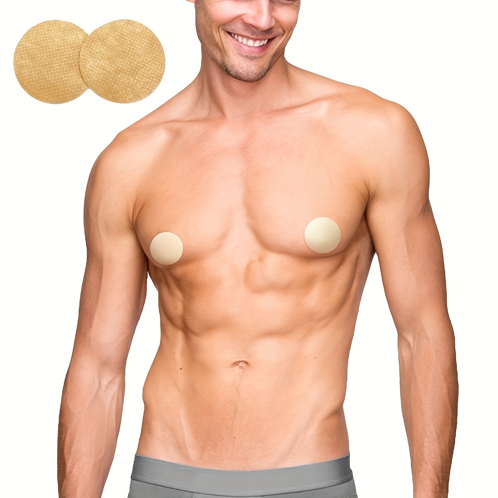 Sports Nipple Protector, Soft 50 Pairs Men Nipple Cover Breathable