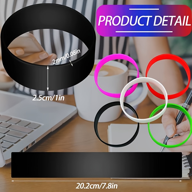 Sublimation Tumblers Silicone Bands Sleeve Kit - Temu