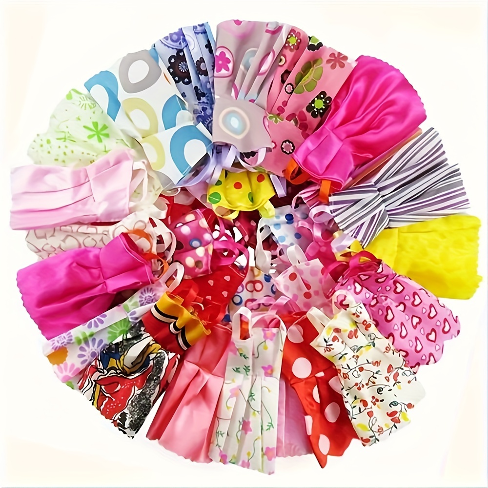 Random Complete Doll Clothes Kit For Dolls Girls Accessories - Temu