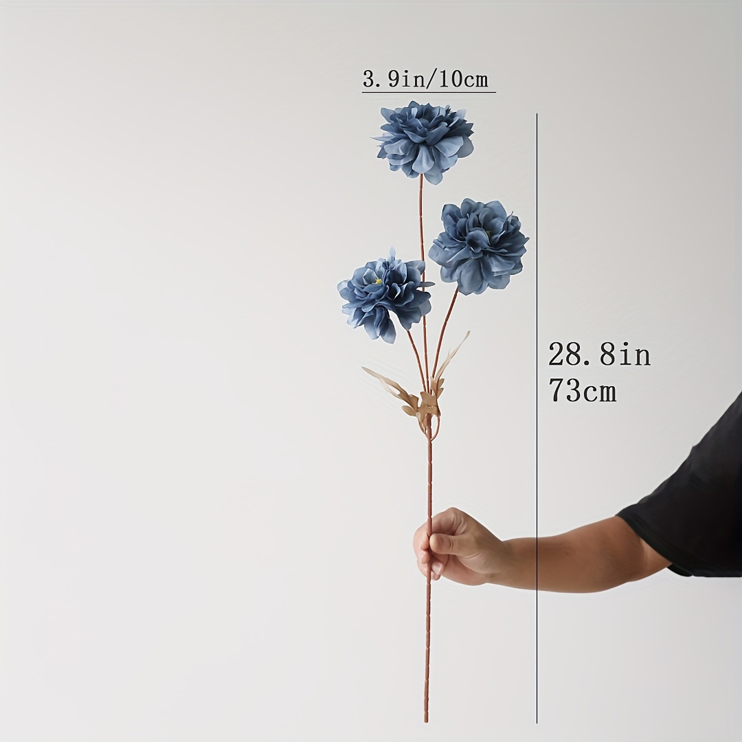 Hochzeitsdekoration Blumen Knstliche Blumen Deko  7-kpfiger Blumenstrau  In Lila Fr Hochzeit & Wohnung Wohnzimmer Deko Simulation Blumen Langlebig