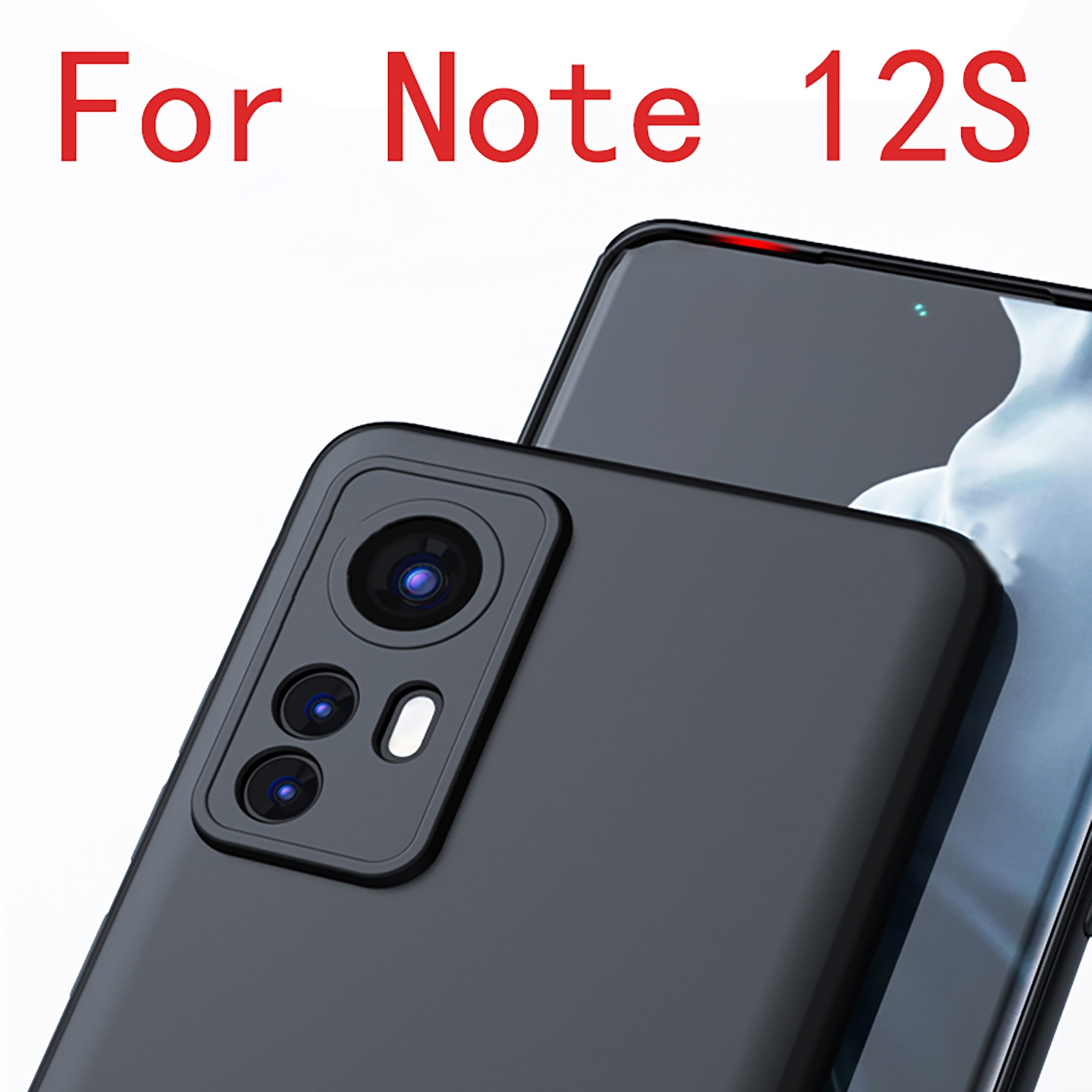 Funda Silicona Líquida Ultra Suave Xiaomi Redmi Note 12 4g Color