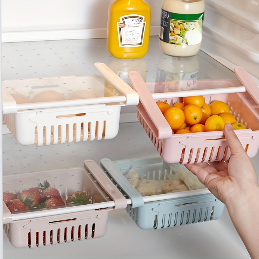 Caja de almacenamiento transparente para nevera, organizador de alimentos,  contenedores para congelador, despensa, armario de cocina organizador  refrigerador organizador frigorifico organizadores de nevera cajas nevera -  AliExpress