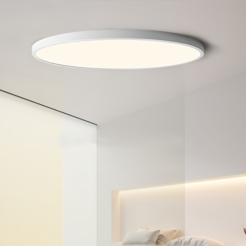 Moderne Acrylique Simple Créatif LED blanche ronde encastrée Lumière Salon  étude de Chambre Salle à manger