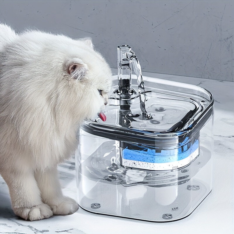 

Premium Pet Water Fountain With Filters, Encourages Hydration And Health For Cats And Dogs - Easy To Clean And Refill - Ideal For Pet Owners And Their Furry Friends