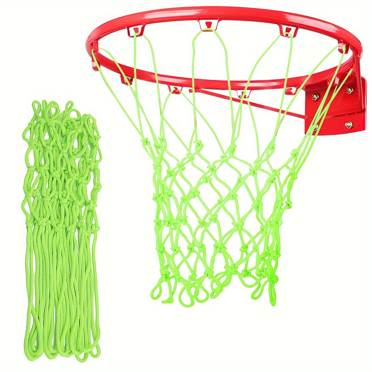 Basketball Light Up Hoop Net, Change Colors with Remote, Heavy Duty LED  Replacement Basketball Nets, Fits Outdoor Indoor 12 Loops Rim, Glow In The