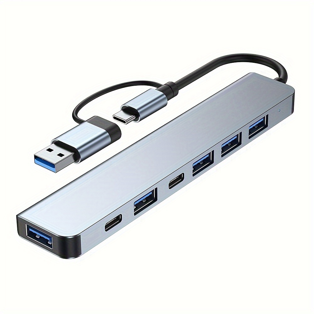 10Gbps USB C Hub, 4 Ports USB C Splitter for Laptop, USB C to USB C Hub  Multiport Adapters for MacBook Pro/Air, iMac, Surface