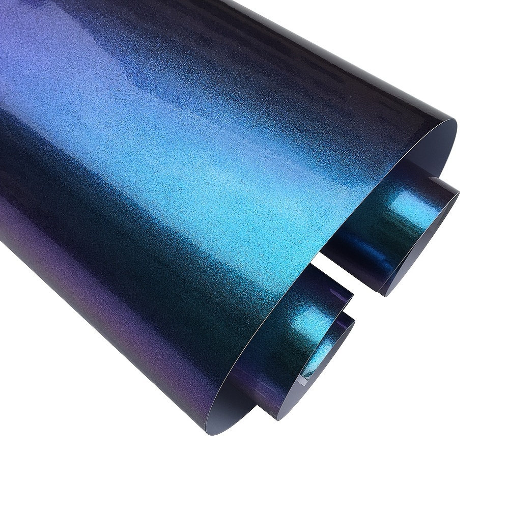 X .) Matte Purple Blue Chameleon Metallic Color Changing - Temu