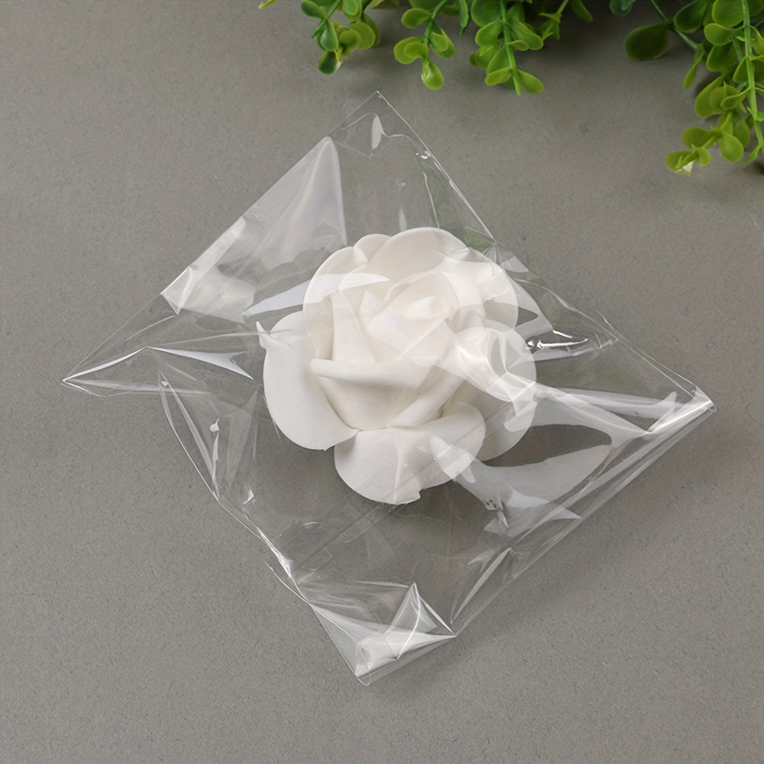 Clear Large Self Sealing Cellophane Bags Clear Plastic Bags - Temu