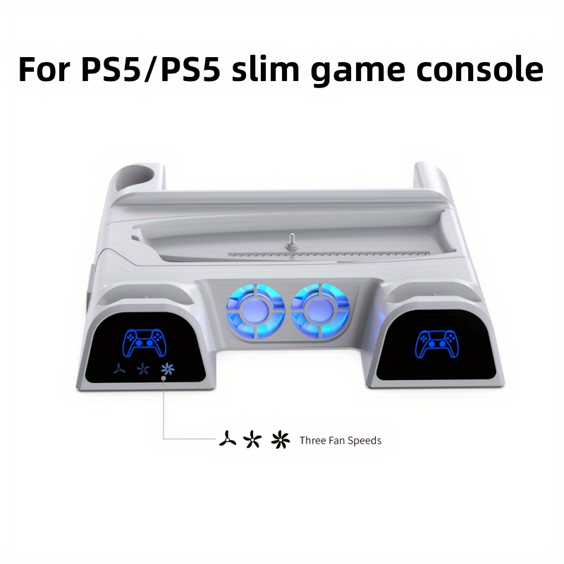 Ps5 Slim Console Cooling Stand Base Ps5 Slim Gamepad - Temu