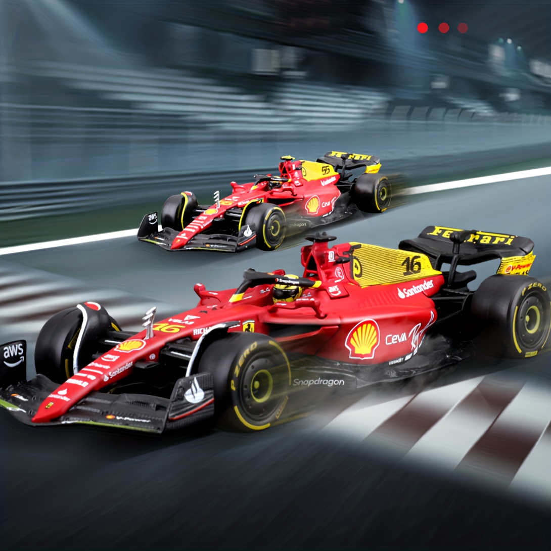 Burago 1:24 2023 F1 75 75th Anniversary #16 #55 Model Cars - Temu