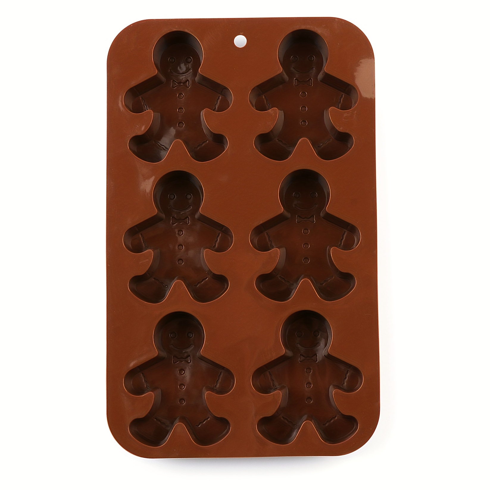 Gingerbread Man Elk 3d Silicone Cake Mold Christmas Cake Pan - Temu