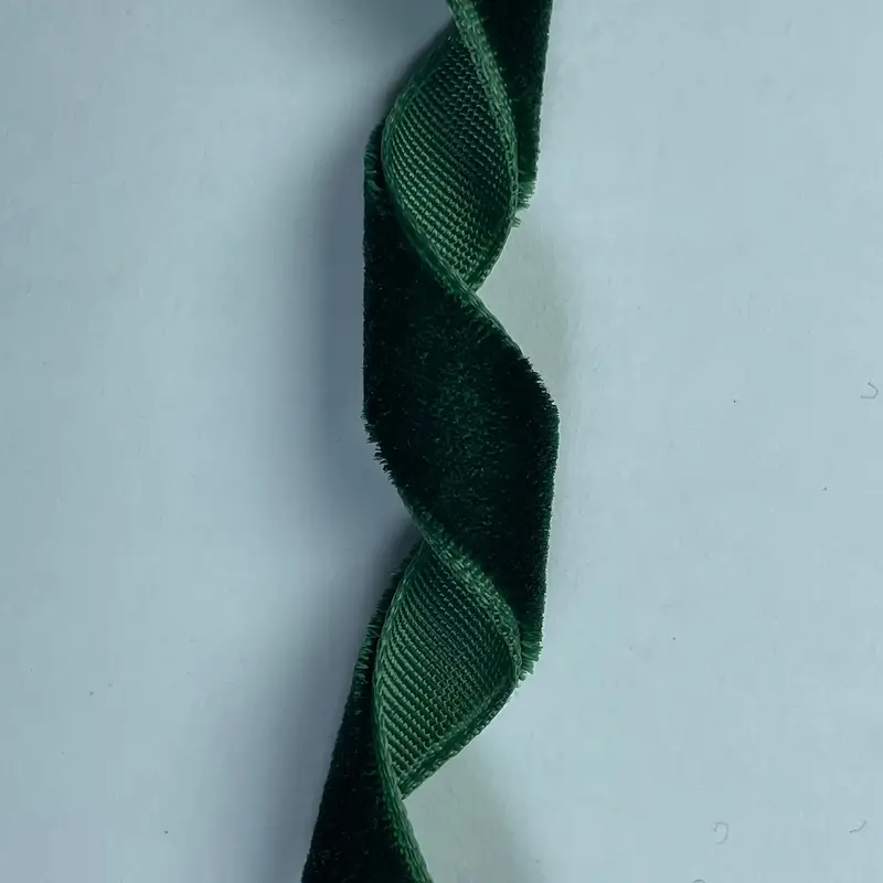 Velvet Ribbon 10 Yards Green Velvet Fabric Yard Lace Ribbon - Temu
