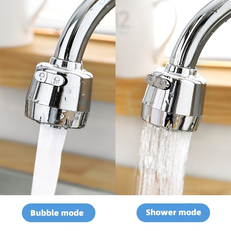 Supercharged Kitchen Faucet With Anti-splash Head And Universal ...