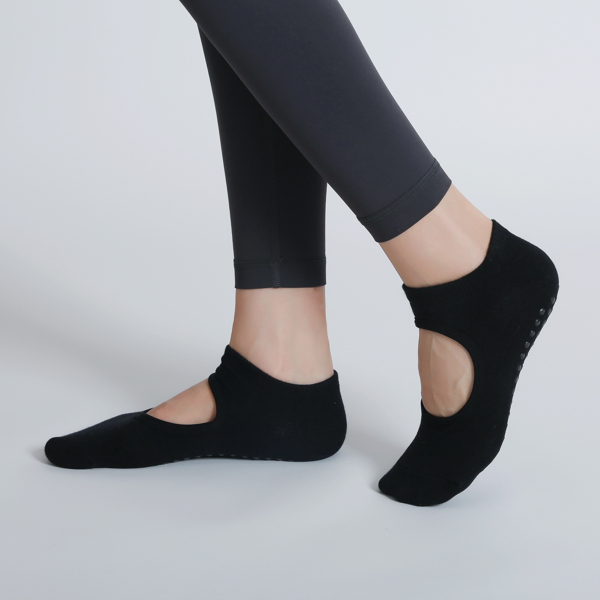 Breathable Non slip Backless Yoga Socks Perfect Pilates - Temu