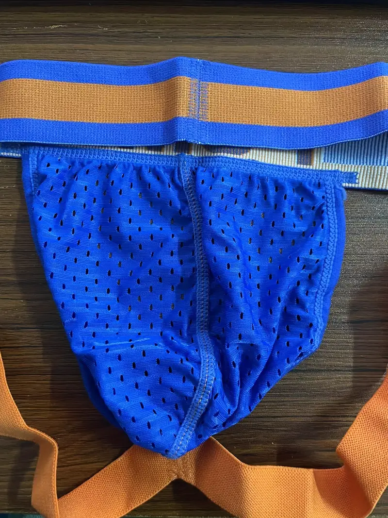 Men's Sexy Low Waist Nylon Thongs Briefs Breathable - Temu