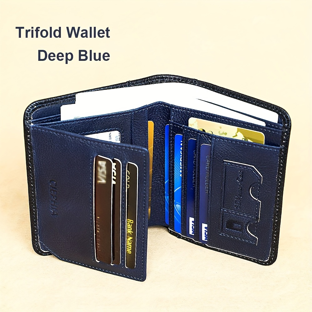 Tan Vintage, Vertical Credit Card Wallet
