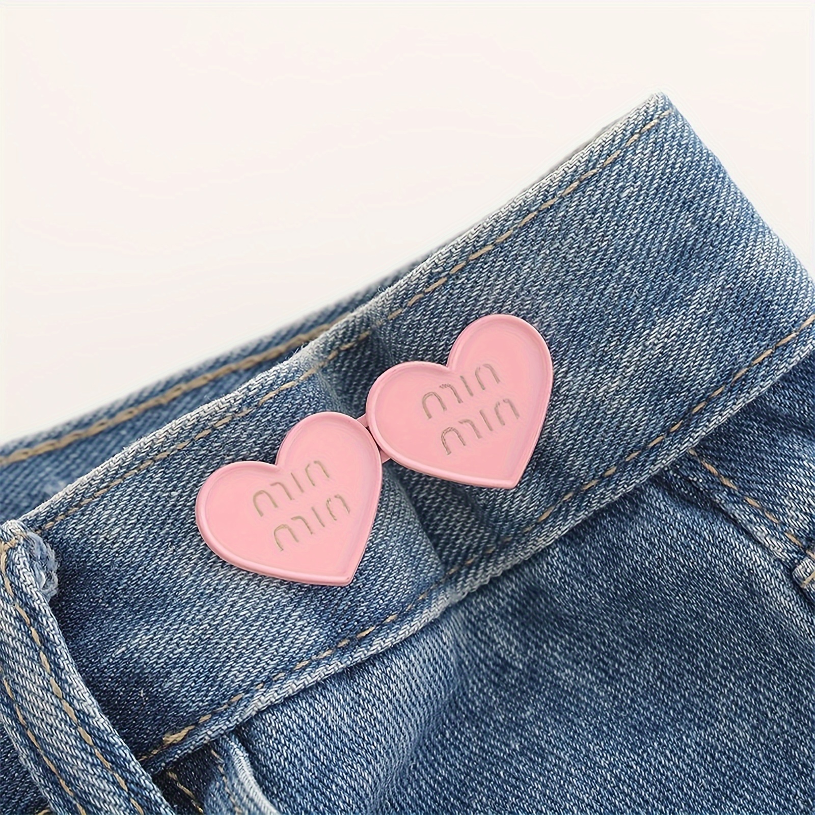 Lovely Heart Shaped Adjustable Waistband Buckle Tighten - Temu