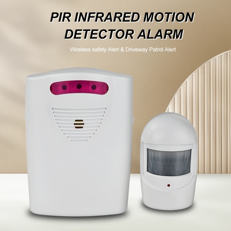 Alarme sans fil + Détecteur de mouvement PIR + Capteur de fenêtre de porte  + Sirène